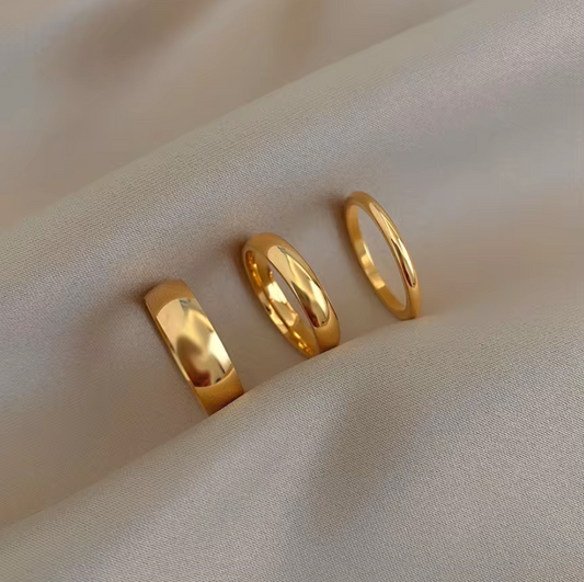 Gold Knuckle Ring with 18k Gold Plating | Heart Crafted Gifts