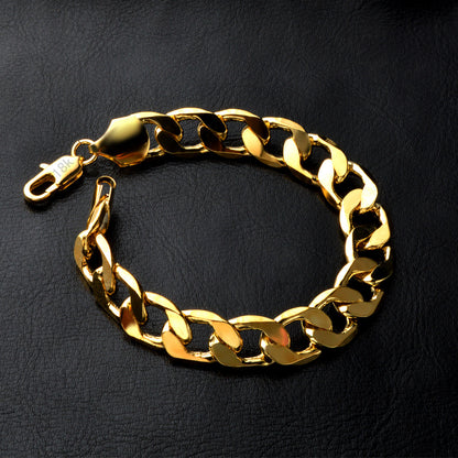 Chunky Cuban Link Chain Bracelet for Him or Her