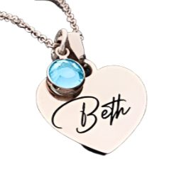 Personalized Birthstone Jewelry at Heart Crafted Gifts