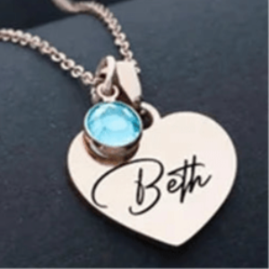 Custom Birthstones Necklaces