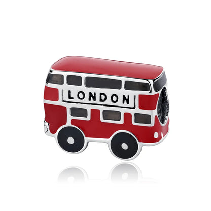 London Bus Charm for Pandora Bracelets at Heart Crafted Gifts