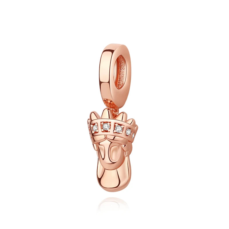 Rose Gold Statue of Liberty Charm for Pandora Bracelets at Heart Crafted Gifts