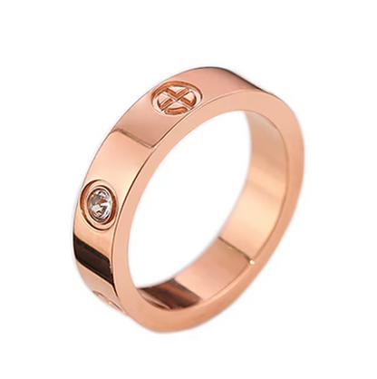 Trendy Screw Motif Love Rings for Women or Men