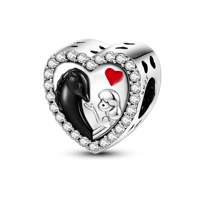 pet Love Heart Birthstone Charms Pandora