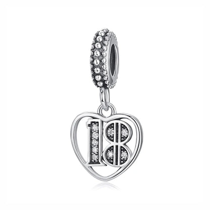 18th Birthday Charm Pandora | Heart Crafted Gifts