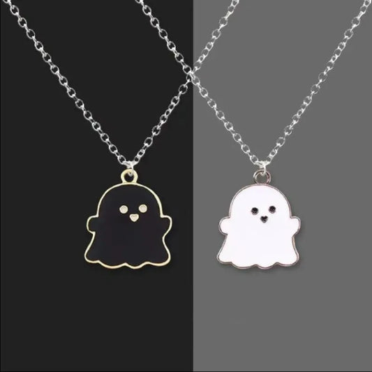 Halloween Ghost Necklace | Heart Crafted Gifts