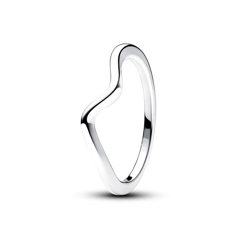 Pandora Sterling Silver Wave Ring at Heart Crafted Gifts