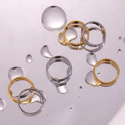 Knuckle Ring in 18k Gold Plating: Minimalist Rings For Women