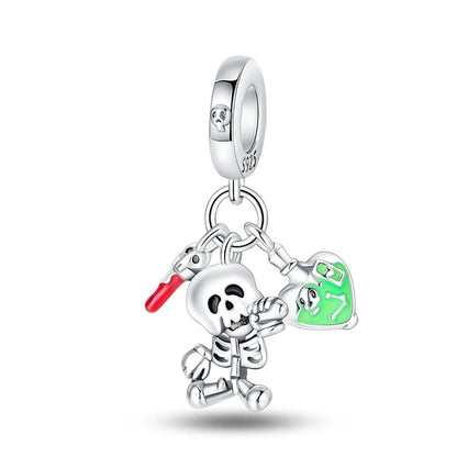 Skeleton Halloween Charms Pandora