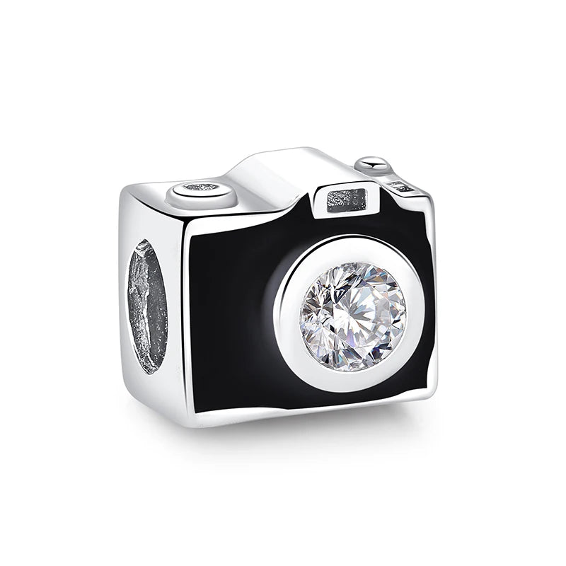 camera  Charm for Pandora Bracelets at Heart Crafted Gifts
