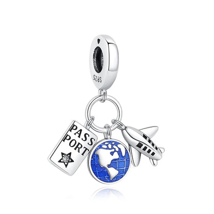 Passport Charm for Pandora Bracelets at Heart Crafted Gifts