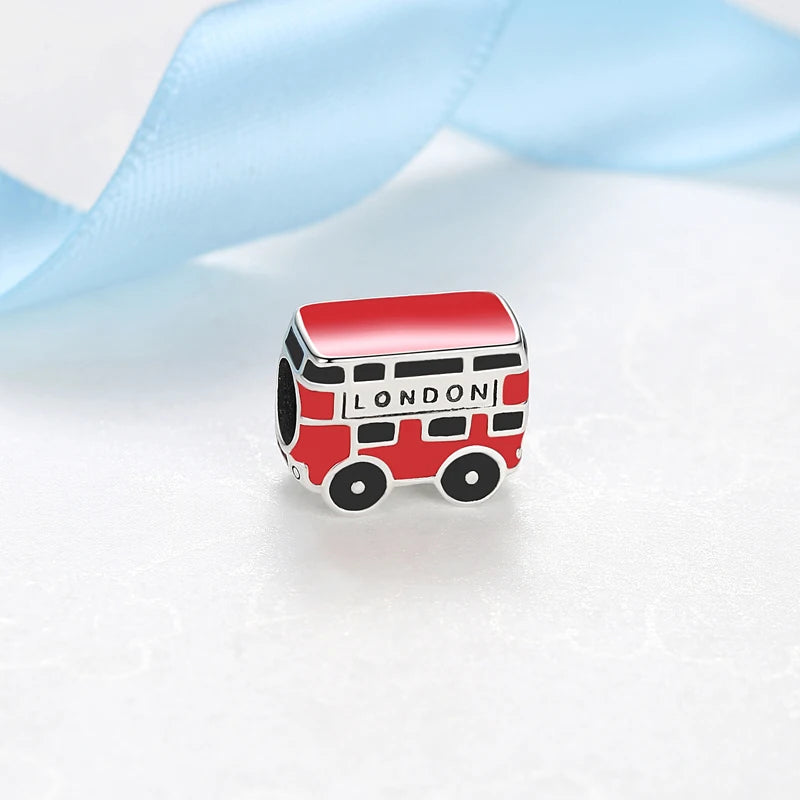 London Bus Charm for Pandora Bracelets at Heart Crafted Gifts