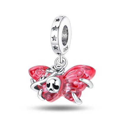 Butterfly Ghost Halloween Charms Pandora