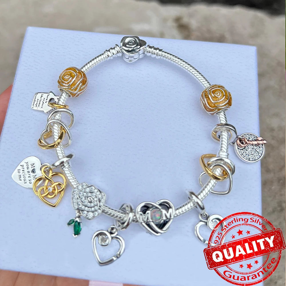 14k Gold Plated Charms for Pandora Bracelets