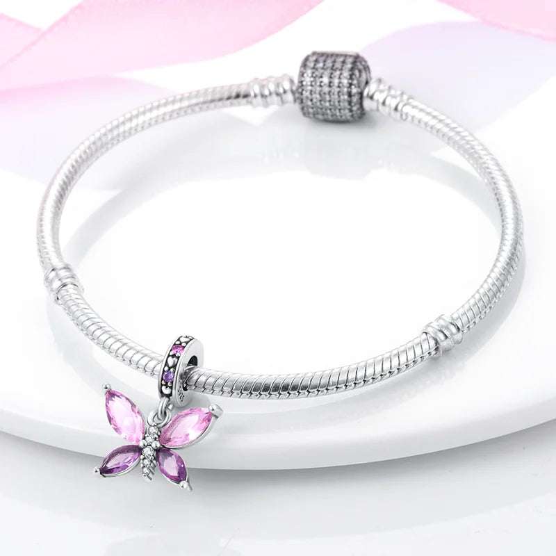 Butterfly Charms for Pandora Bracelets & Necklaces - Heart Crafted Gifts