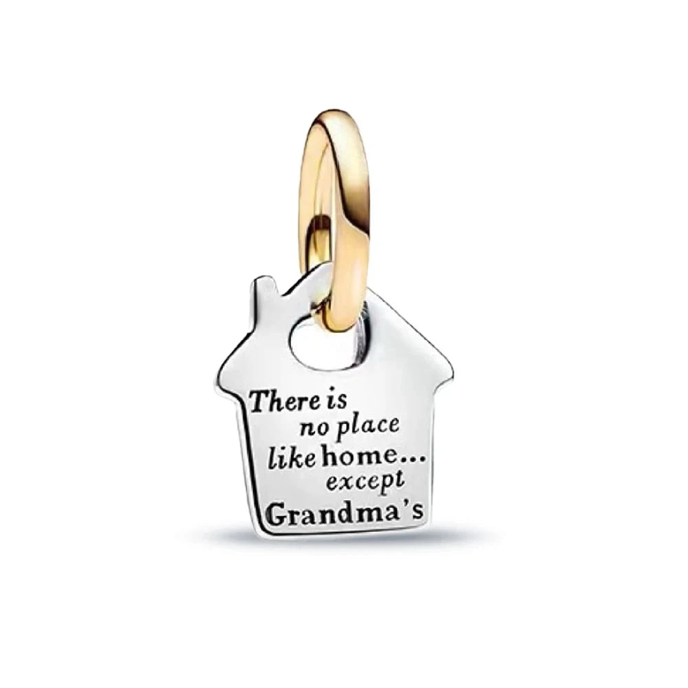 14k Gold Plated Grandma's Charms for Pandora Bracelets