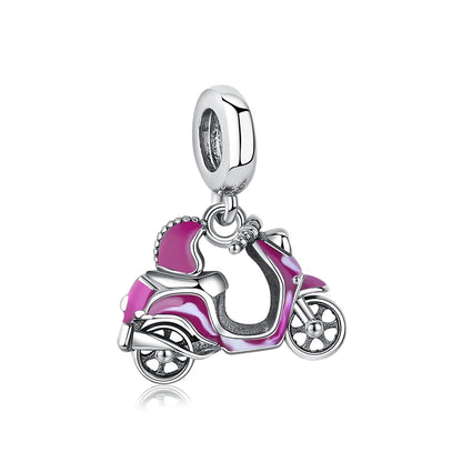 Pink Scooter Charm for Pandora Bracelets at Heart Crafted Gifts