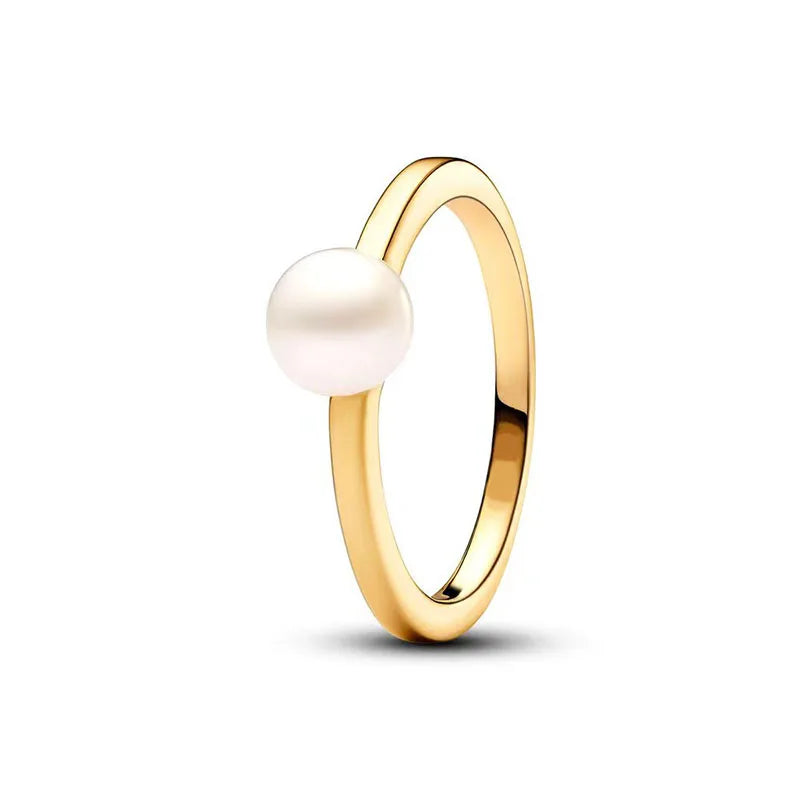 Treated Freshwater Cultured Pearl Ring at Heart Crafted Gifts