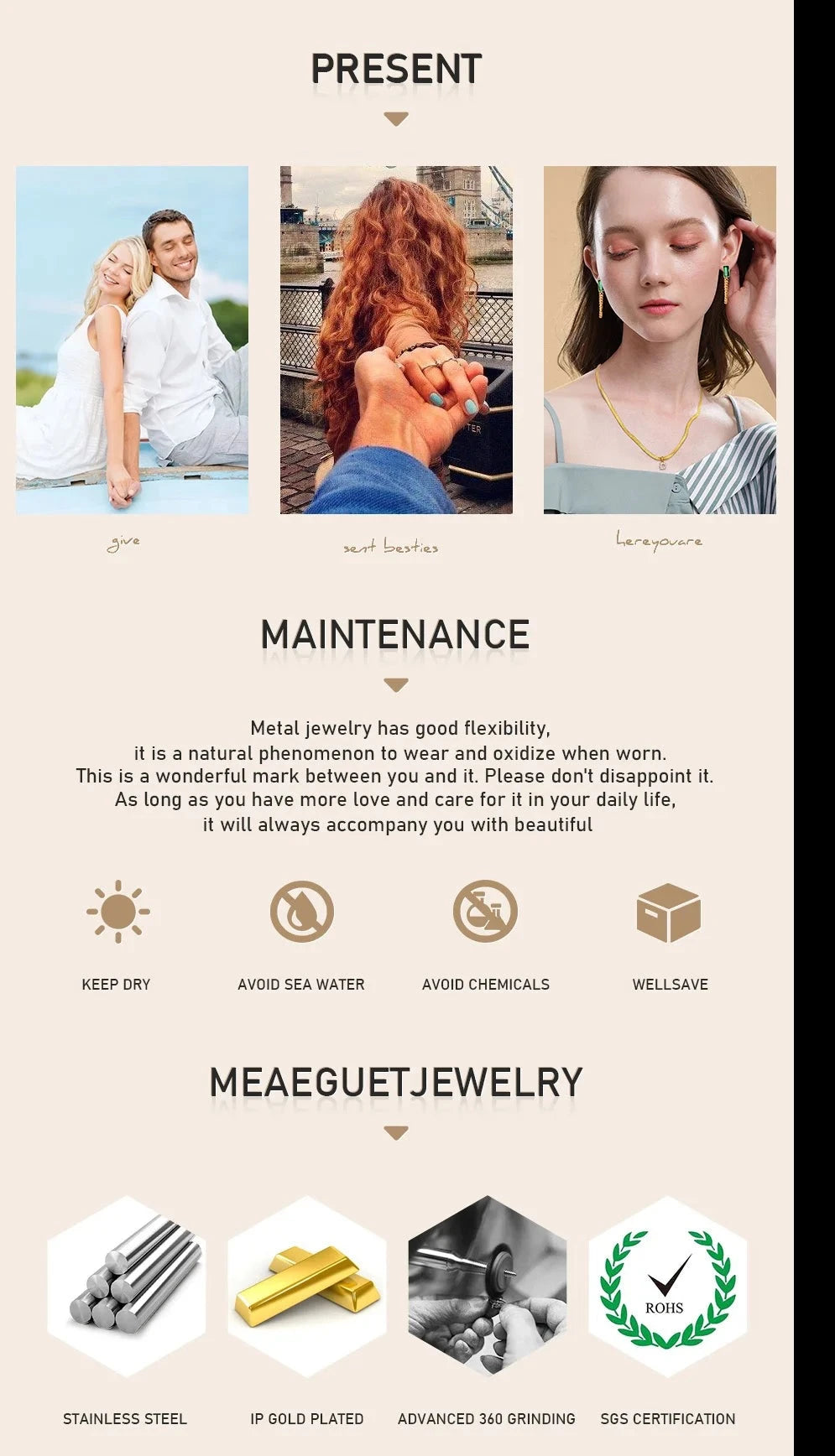How to Care and Maintain Stainless Steel Jewelry