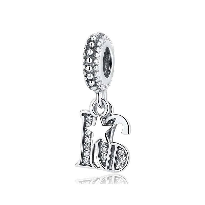 Sweet 16th Birthday Charm Pandora | Heart Crafted Gifts