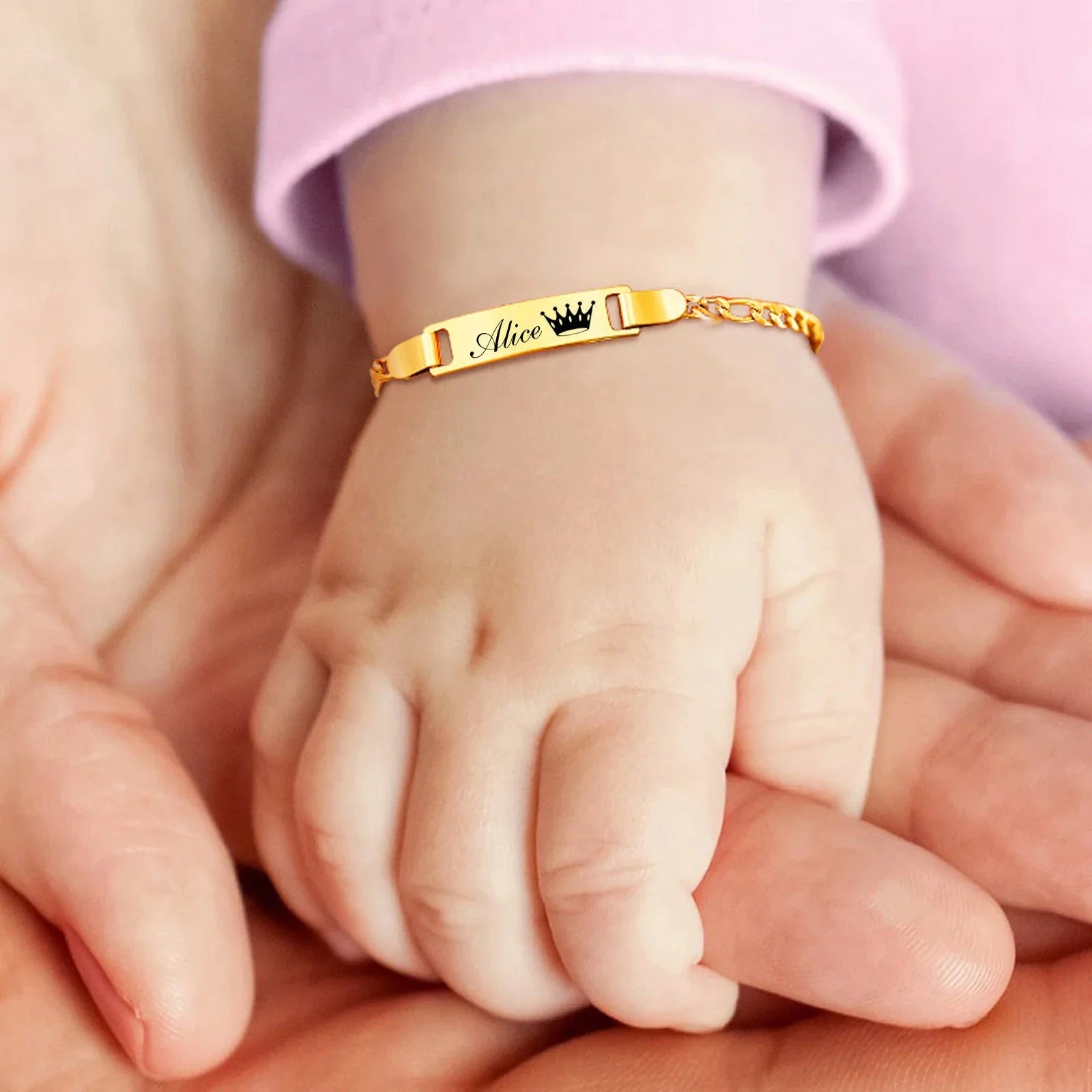 Personalized Baby Bracelet | Heart Crafted Gifts