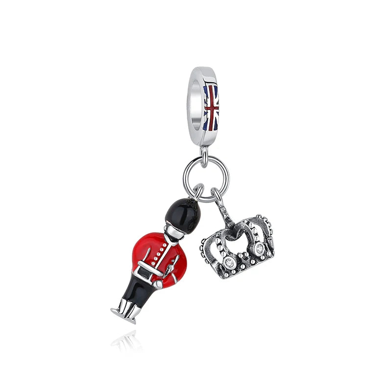 British Royal Guard Charm for Pandora Bracelets at Heart Crafted Gifts