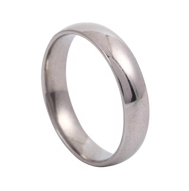 6mm Knuckle Ring in Silver