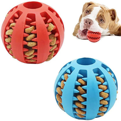 Dog Chewy Ball: Interactive Treat Dispenser Slow Feeder Toy - Heart Crafted Gifts