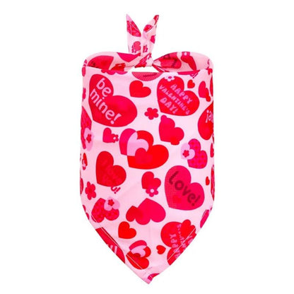 Dog/Cat Bandanas – Perfect Red Heart Pet Scarf for Pet's Fashion! - Heart Crafted Gifts