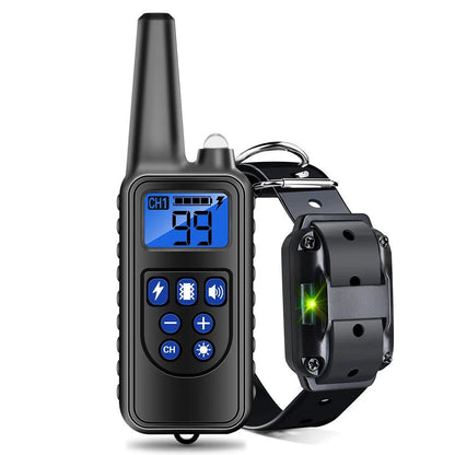 Electric Dog Shock Training Collar with Remote for up to 1000m - Heart Crafted Gifts