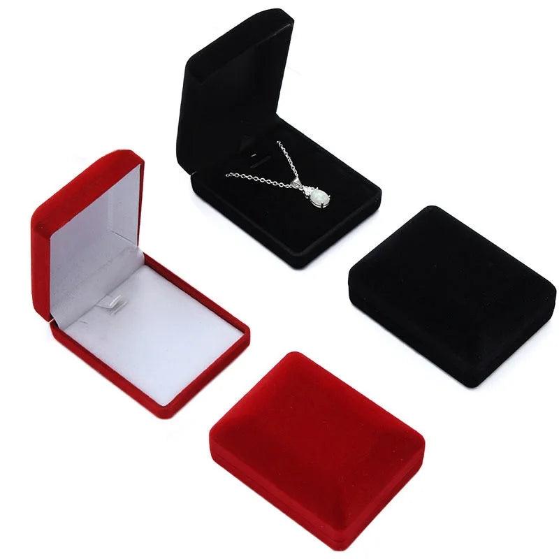 Elegant Embrace: Velvet Jewelry Gift Box - Heart Crafted Gifts