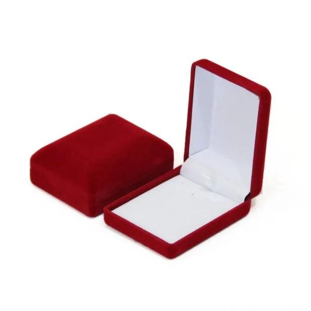 Elegant Embrace: Velvet Jewelry Gift Box - Heart Crafted Gifts