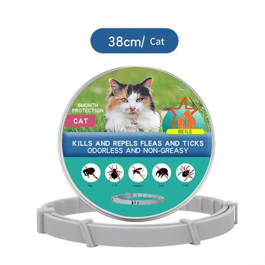 Pet Collars Anti-Parasitic: Convenient Protection for Dogs & Cats - Heart Crafted Gifts