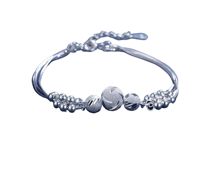 Sterling Silver Beads Bracelets at Heart Crafted Gifts