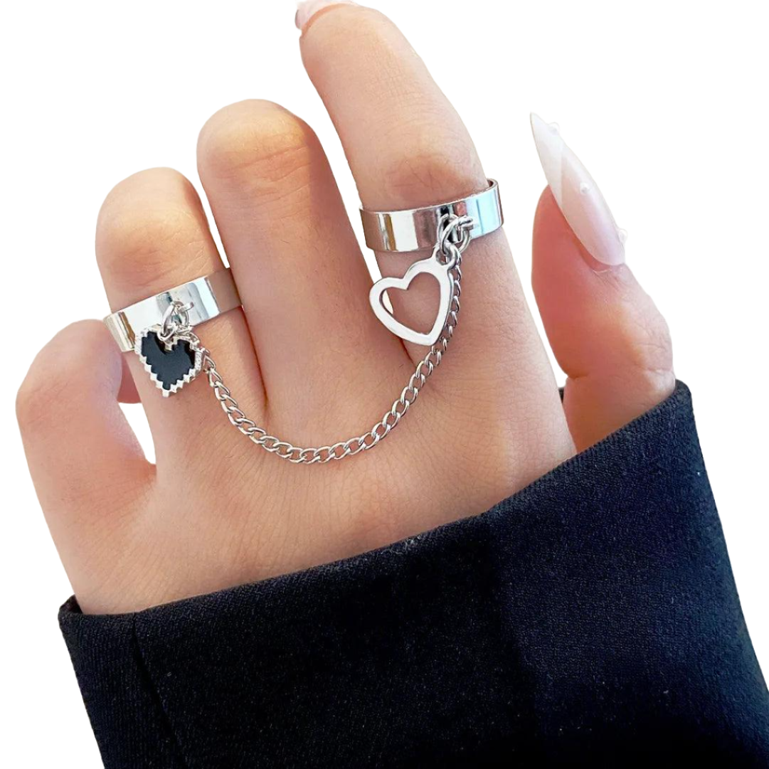 Trending Double Finger Rings at Heart Crafted Gifts